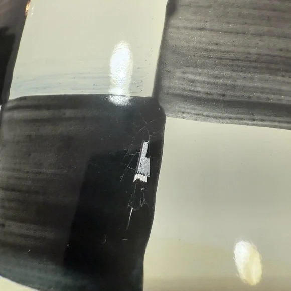 MacKenzie-Childs Courtly Check Tras Bin and Tissue box holder Set - Picture 14 of 14